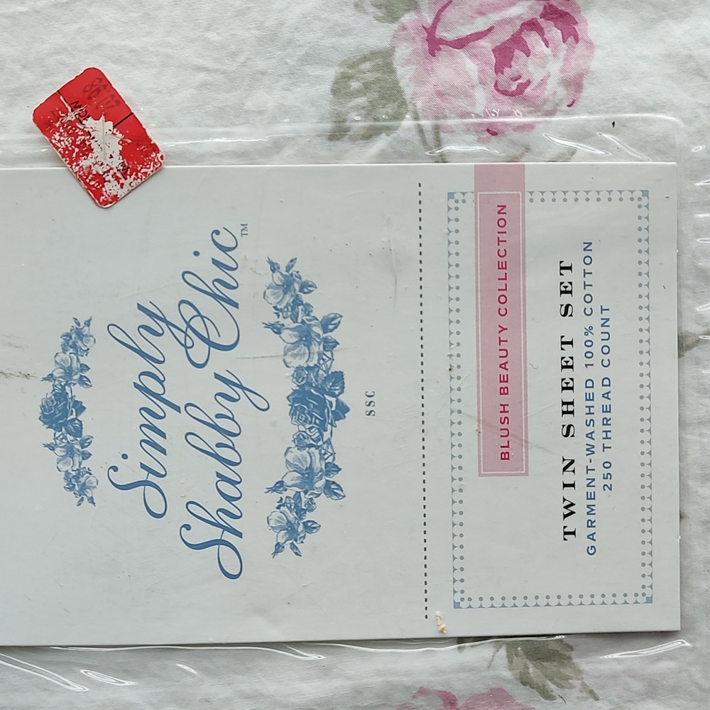 Blush Beauty Collection..Simply Shabby chic twin set sheets - Picture 2 of 6